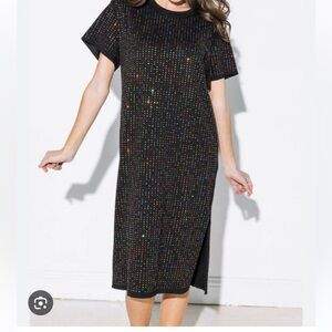 Queen of Sparkles Rhinestone Dress
